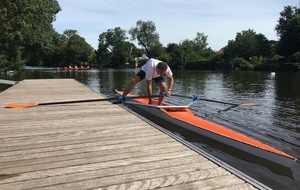 En aviron aussi c'est la période des exams !!