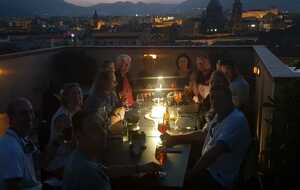 la veille : sur un roof-top à Palerme
