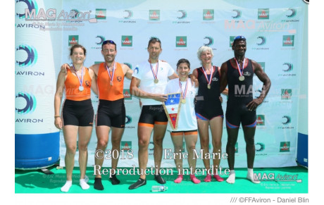 Céline et Romain Vice Champions de France Vétérans