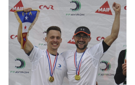 Benjamin et Sylvain CHAMPIONS de FRANCE 