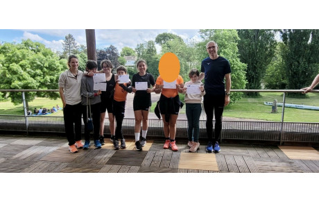 Brevets d’aviron pour la catégorie jeune