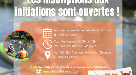 Les inscriptions aux initiations sont ouvertes